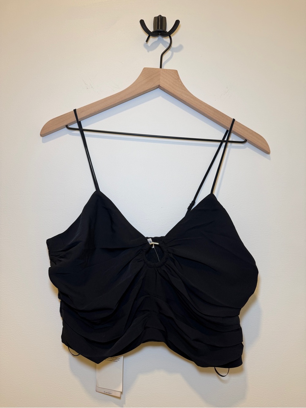 Abercrombie O-Ring Cropped Tank Top
